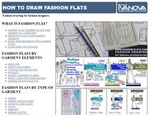 Tablet Screenshot of fashion-flats.com